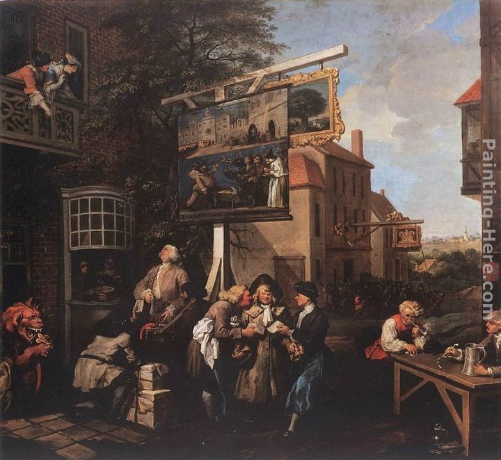 William Hogarth Soliciting Votes